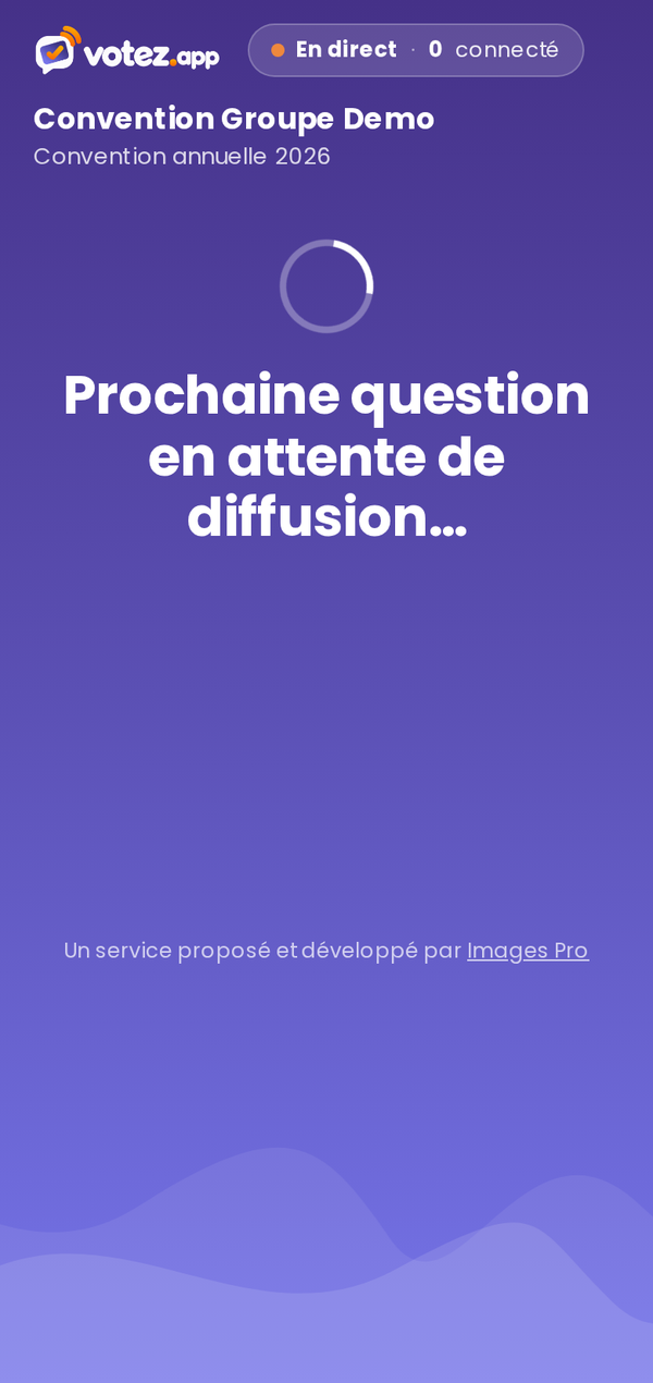 Écran de votez.app