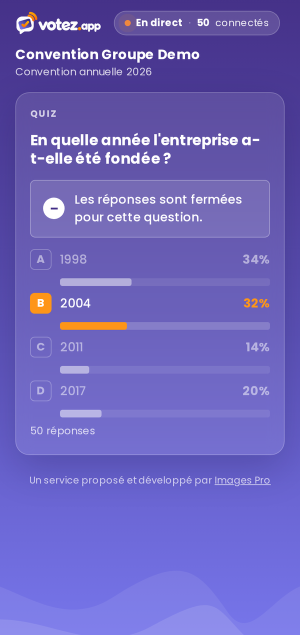 Écran de votez.app